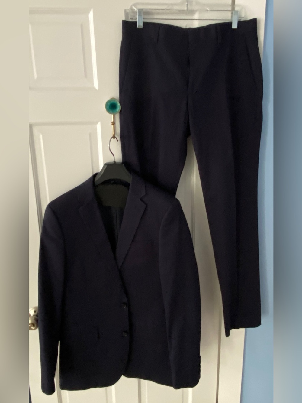 J. Crew Thompson Men's Navy University Blazer + Pants / Suit